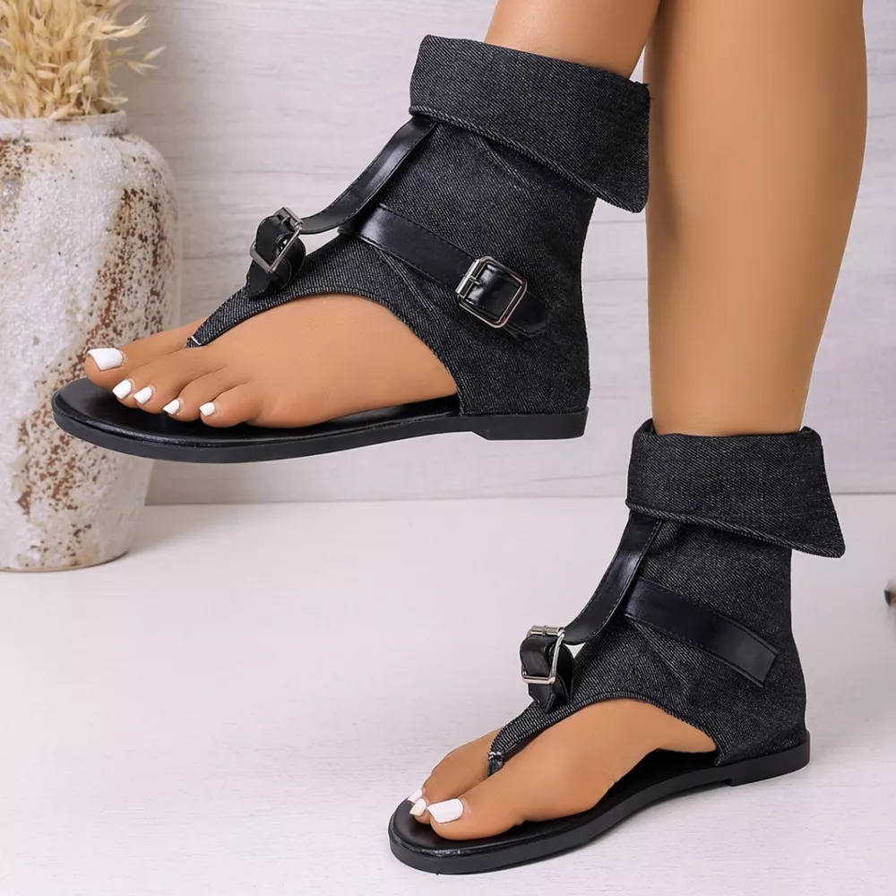 Toe Post Buckle Sandals, image 7