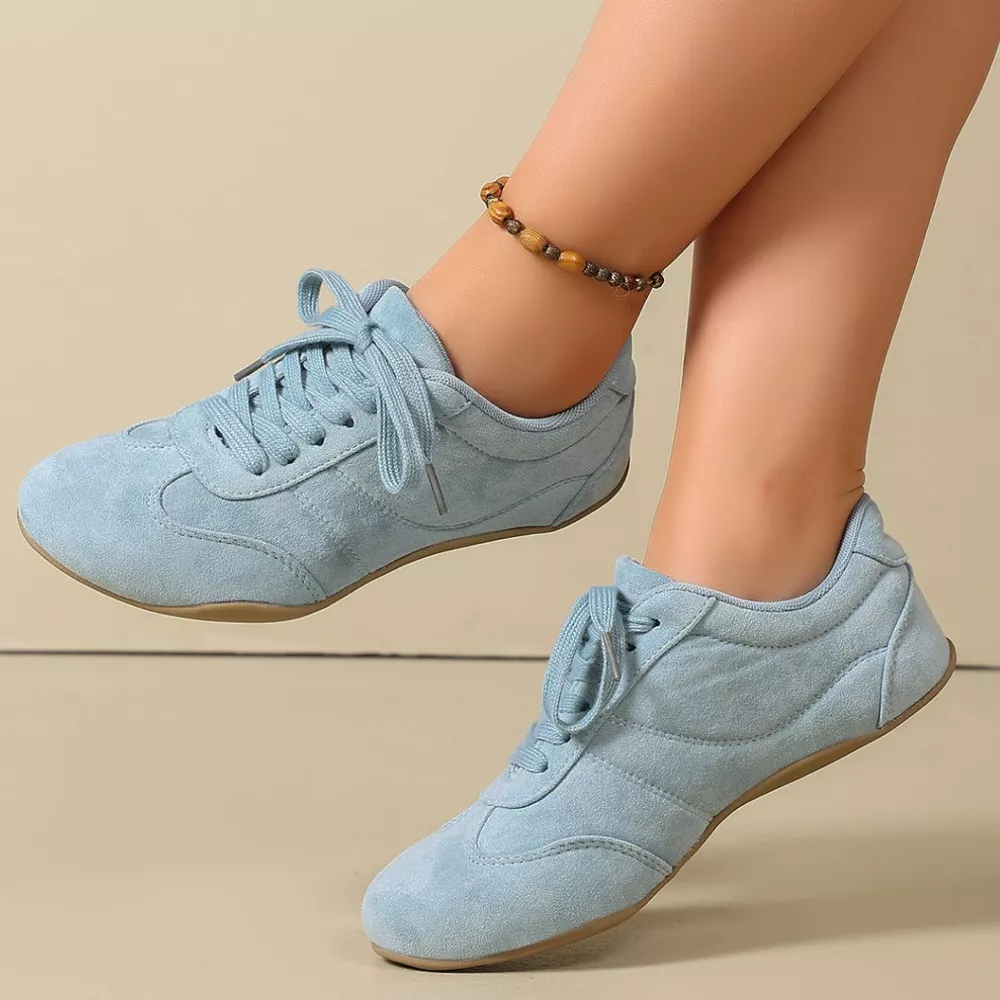 Round Toe Lace Up Sneakers, image 10