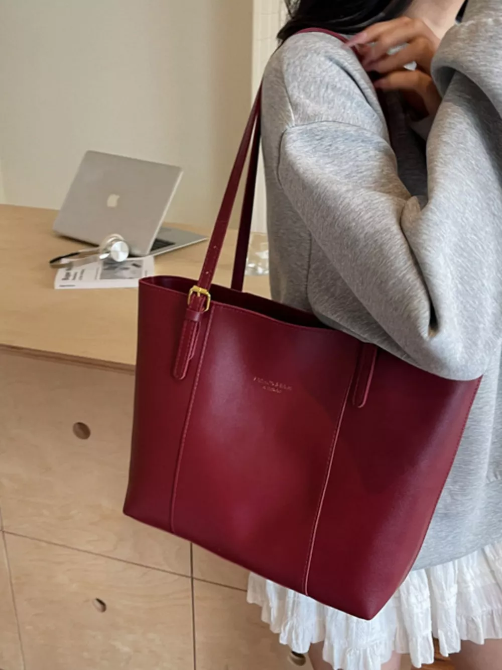 PU Leather Tote Bag, image 10