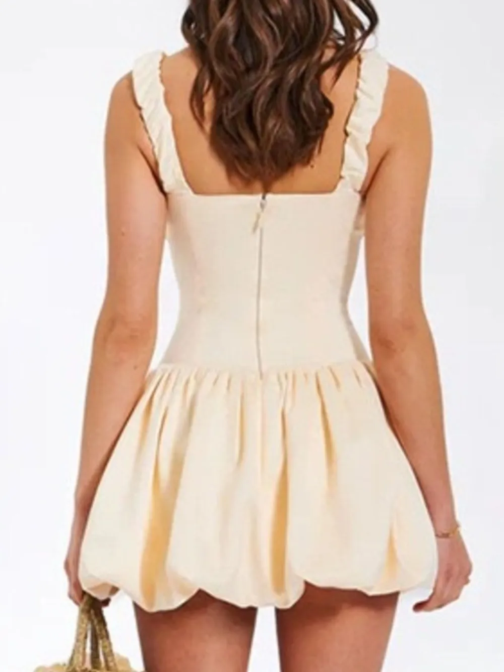 Bubble Hem Mini Dress, image 11