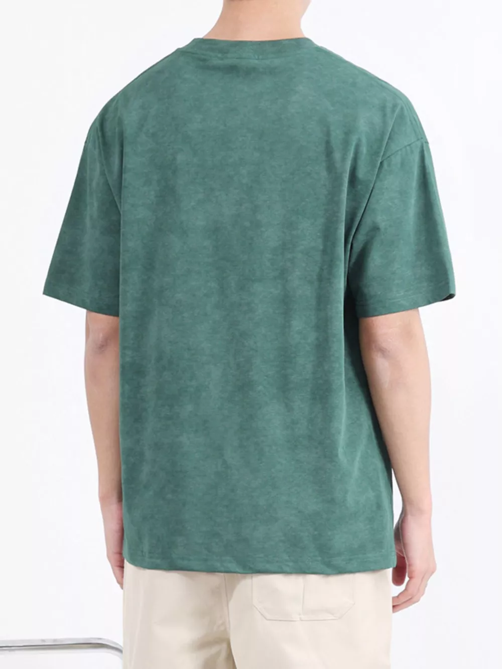 Men's Plus Size Round Neck Short Sleeve T-Shirt, image 14