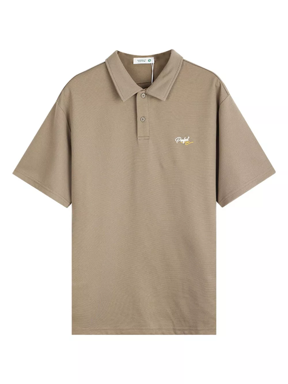 Men's Plus Size Button Detail Short Sleeve Polo, image 5