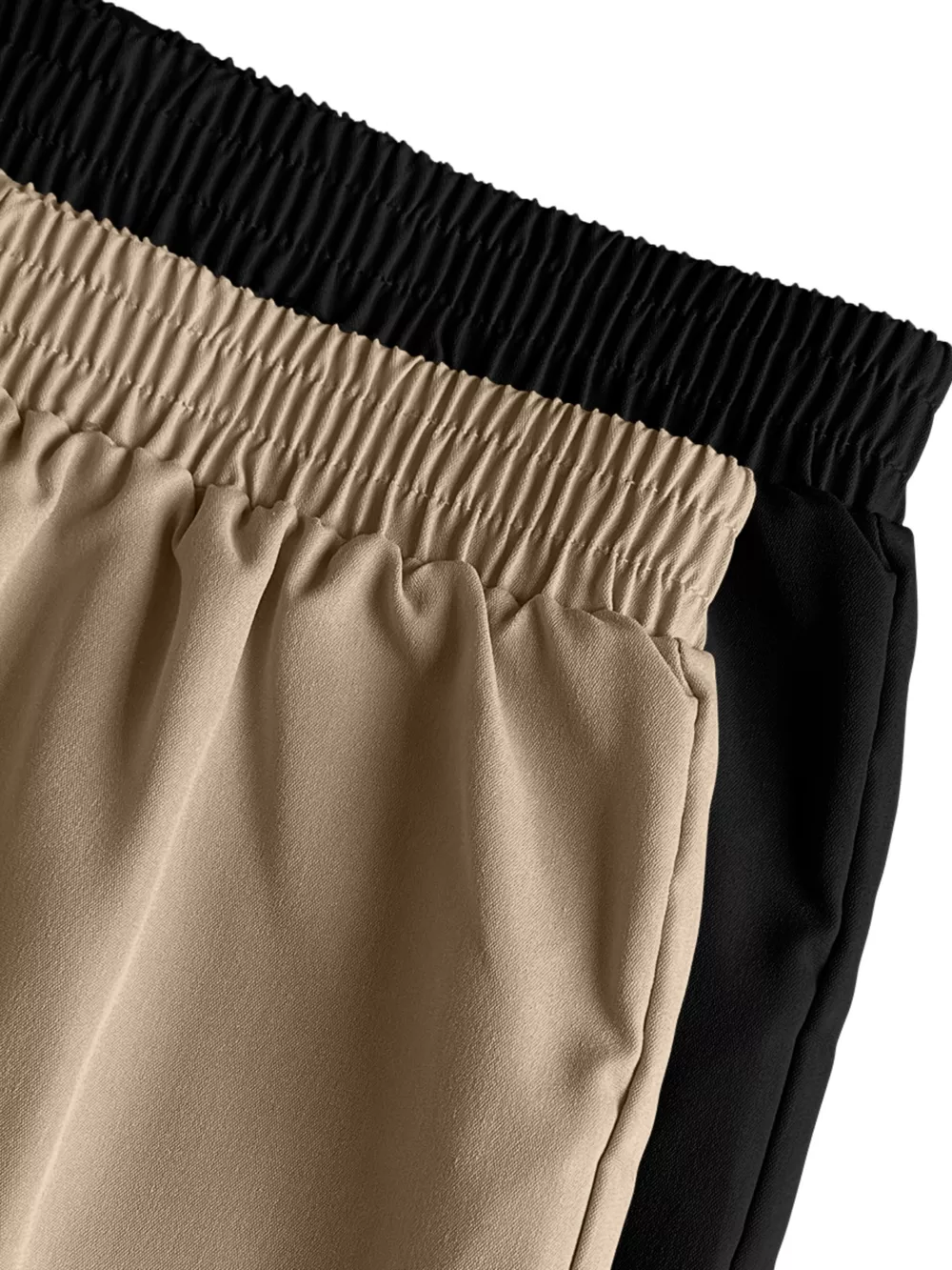 2 Piece Elastic Waist Cargo Pants, image 27