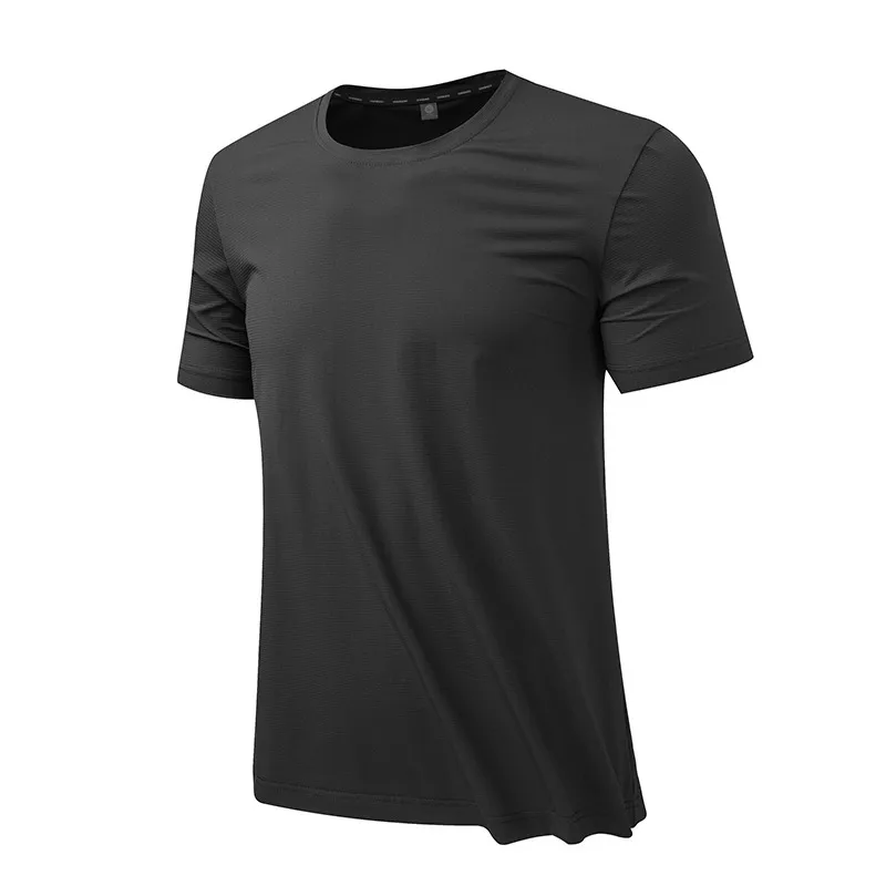 Men's Plus Size Quick-Dry Round Neck Athletic T-Shirt, image 5