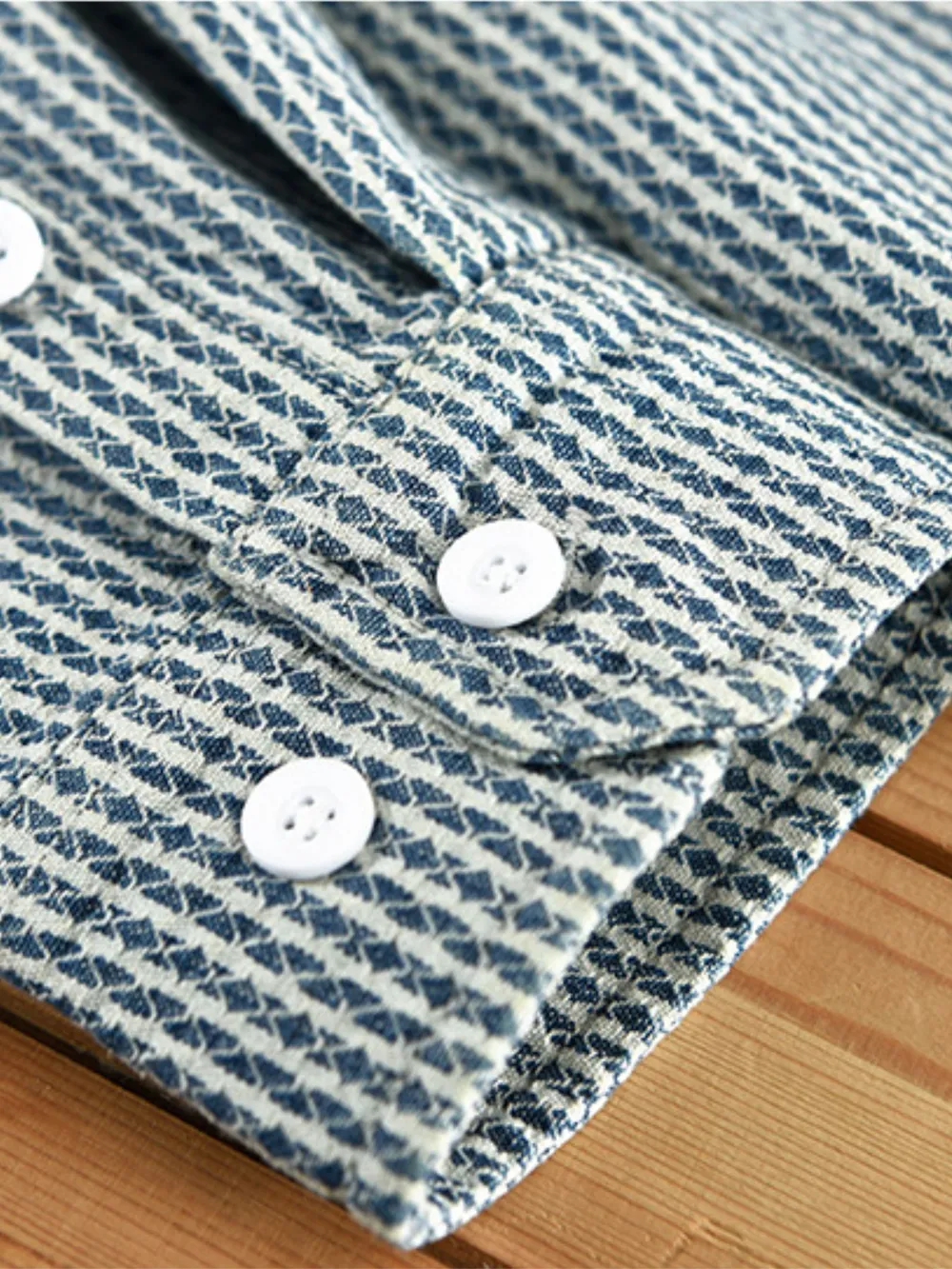 Men's Plus Size Button Up Long Sleeve Shirt, image 4