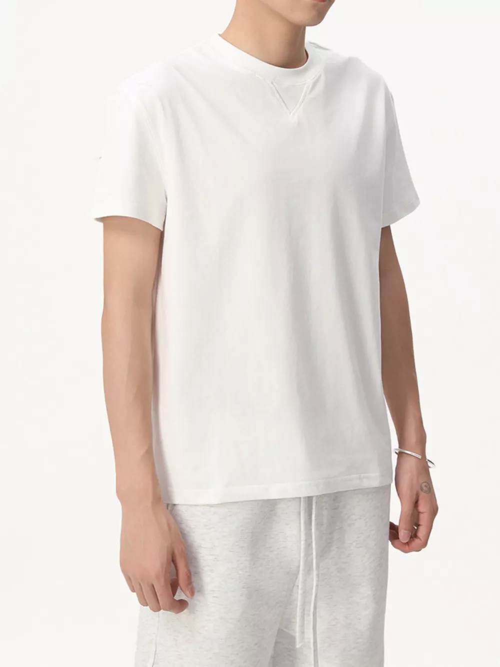 Men's Round Neck Short Sleeve Tee