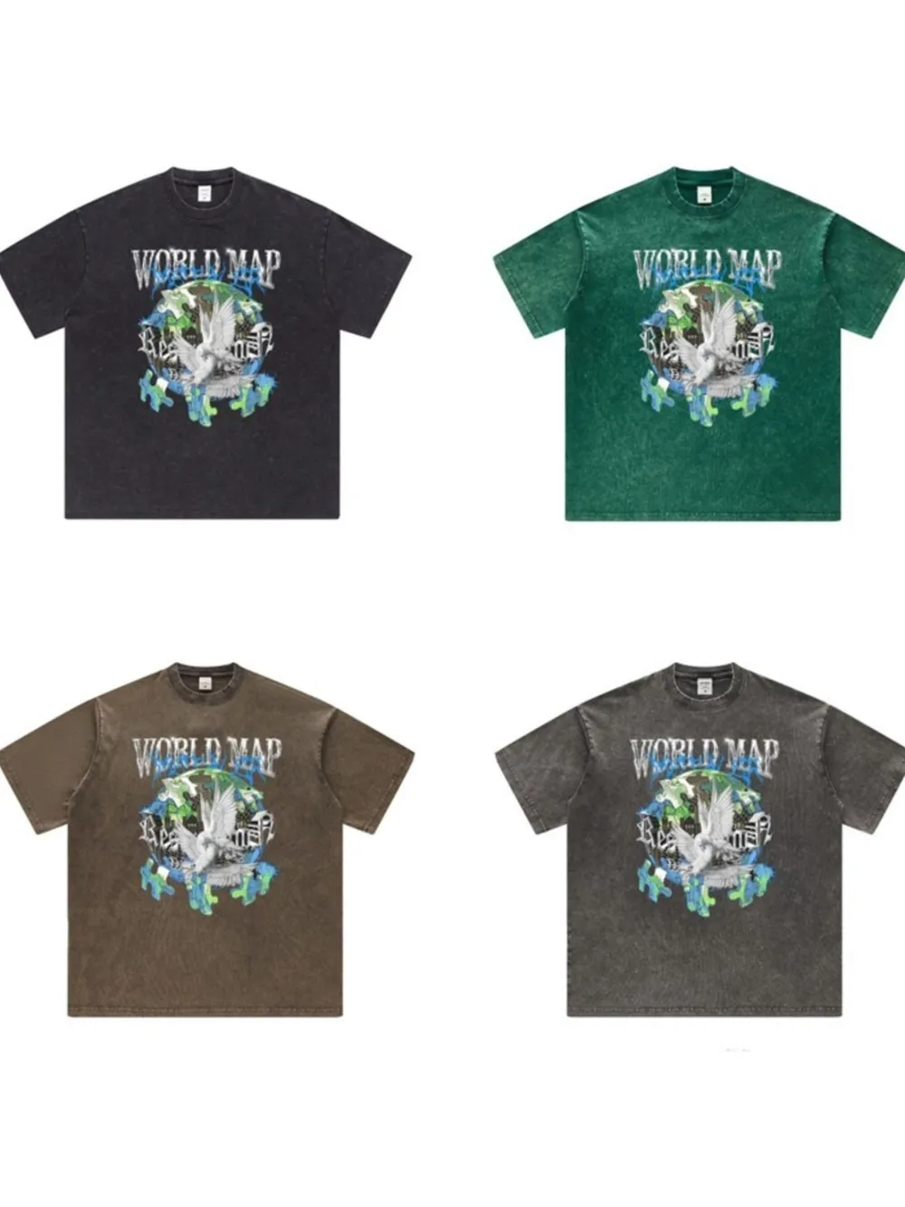 Men's Graphic Round Neck Short Sleeve T-Shirt, image 6
