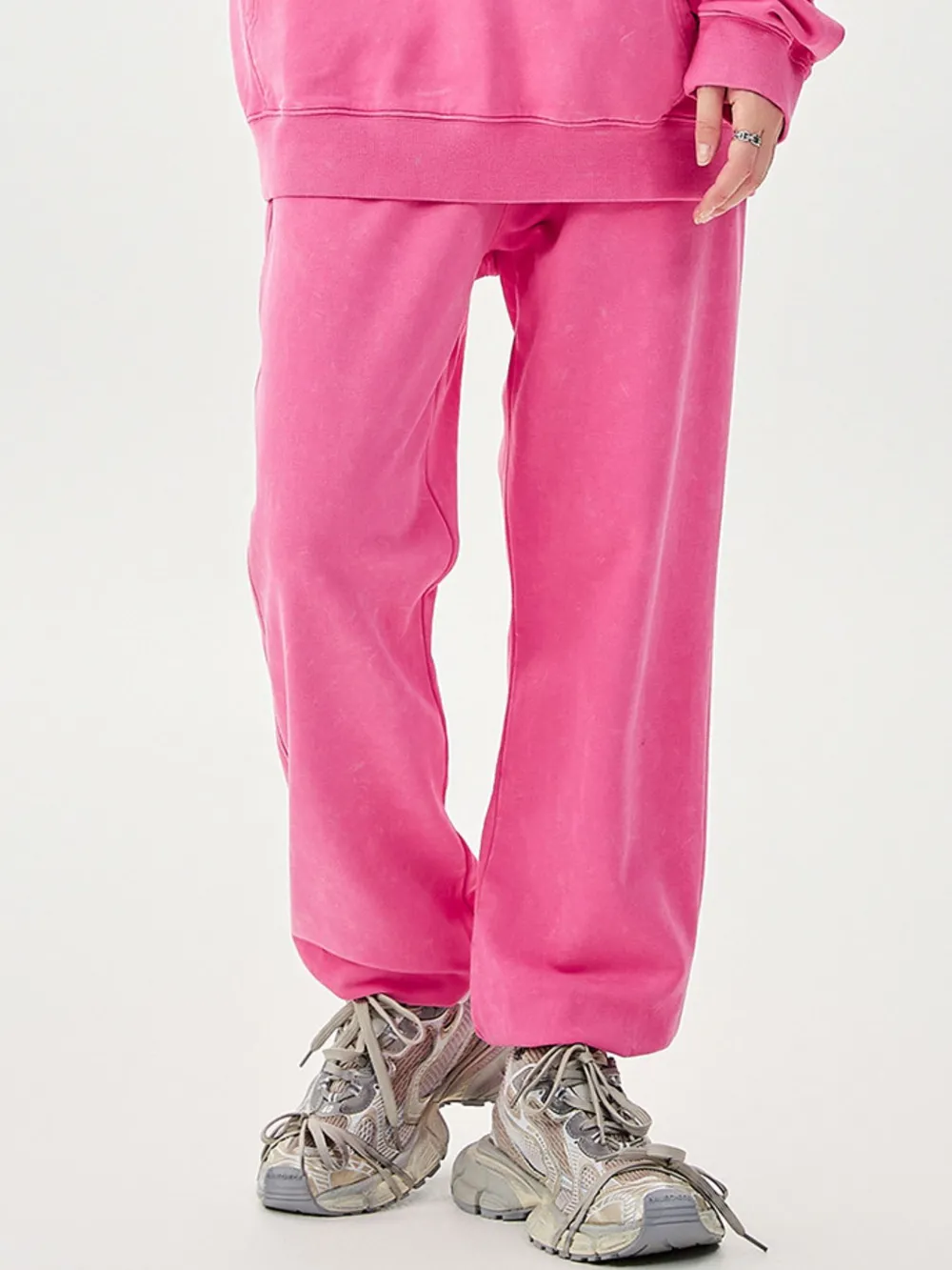 Men's Washed Loose Fit Pants, image 7