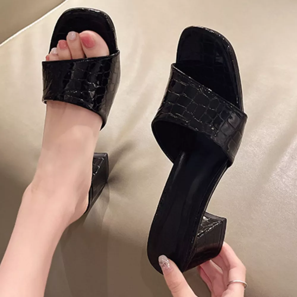 Open Toe Block Heels Sandals, image 5