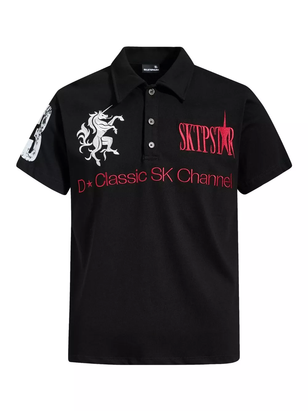 Men's Classic Embroidered Short Sleeve Polo