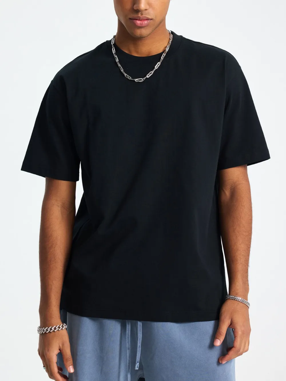 Men's Classic Crew Neck Oversized T-Shirt