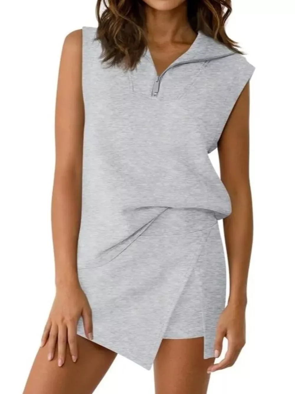 Quarter Zip Top and Skort Set, image 16