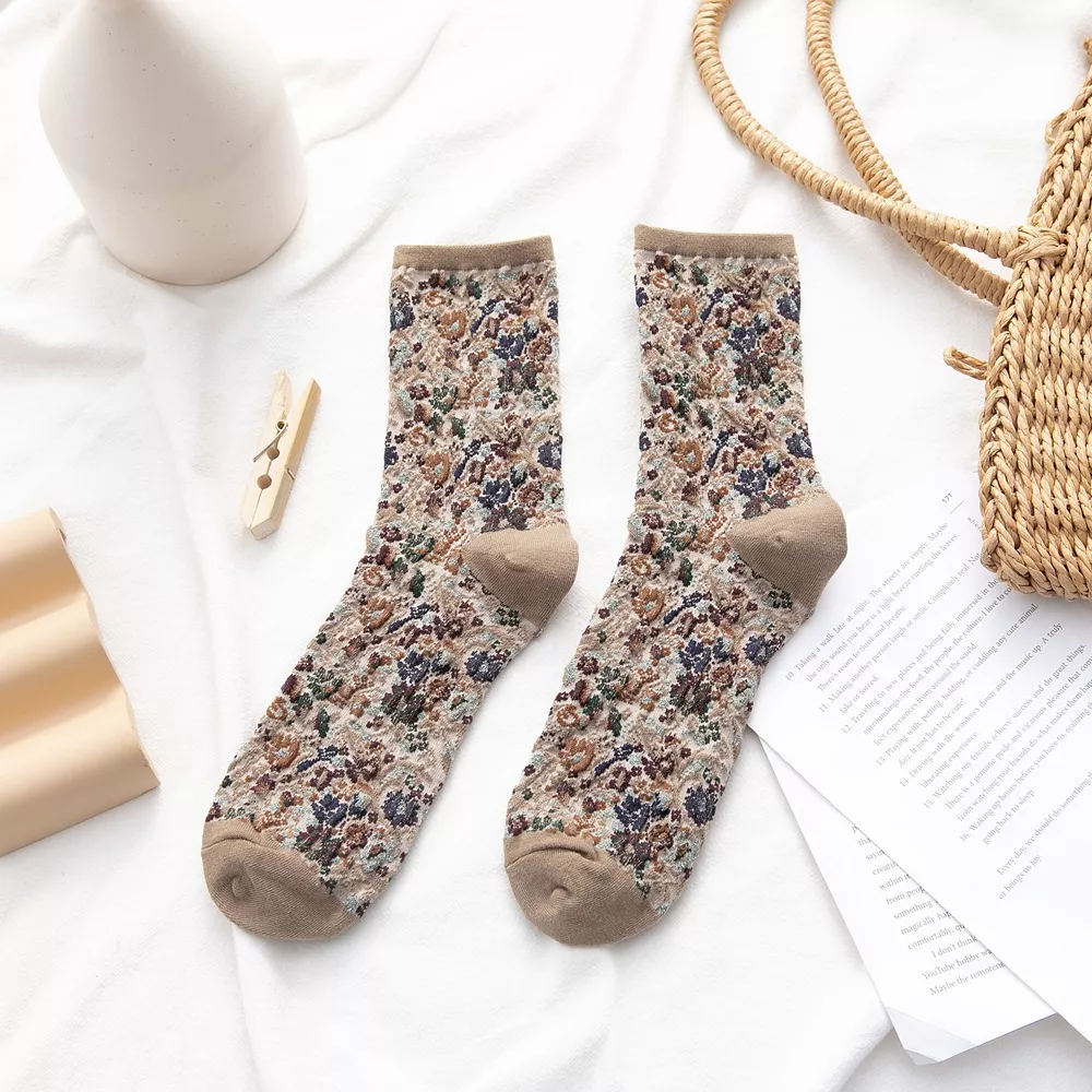 Contrast Heel and Toe Socks, image 3