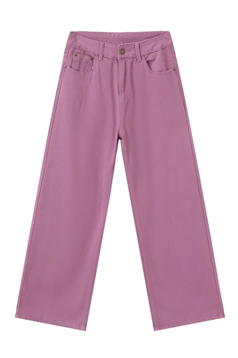 Wide Leg Jeans with Pockets, image 10