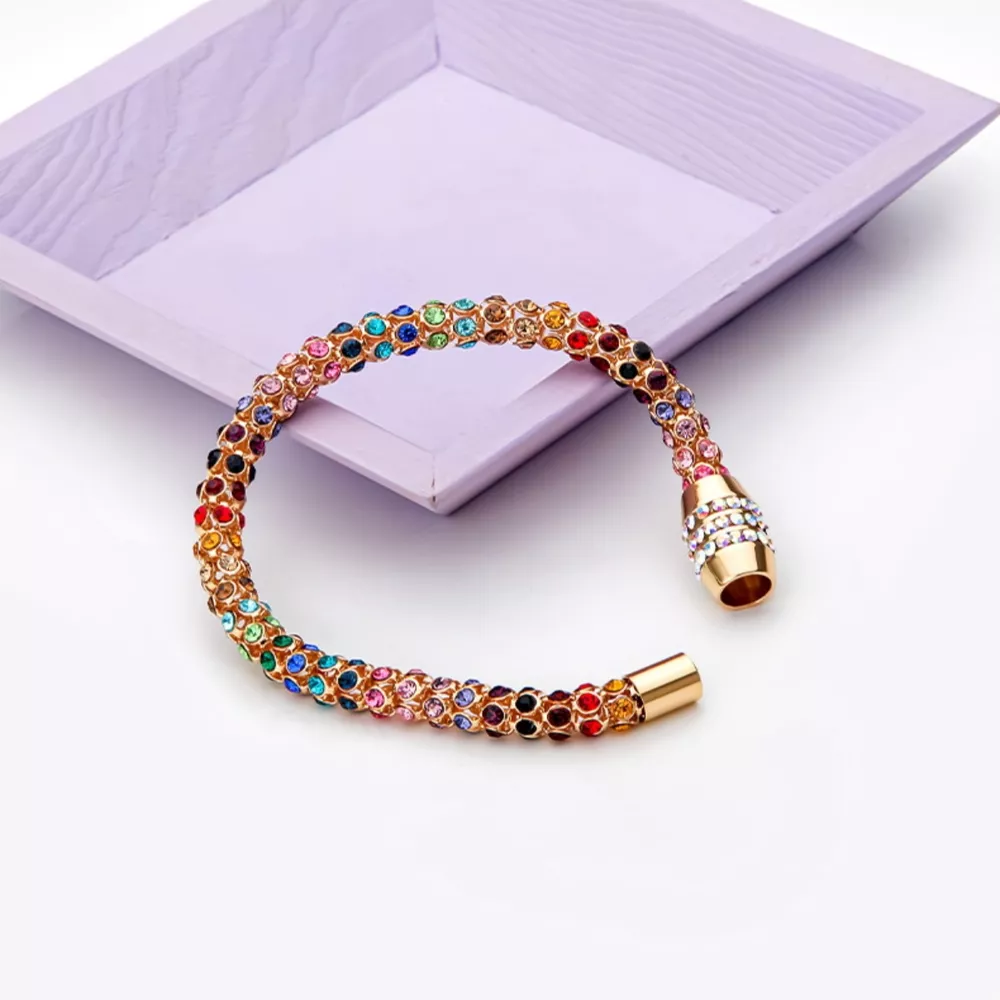 Multi-Colored Crystal Bracelet, image 5