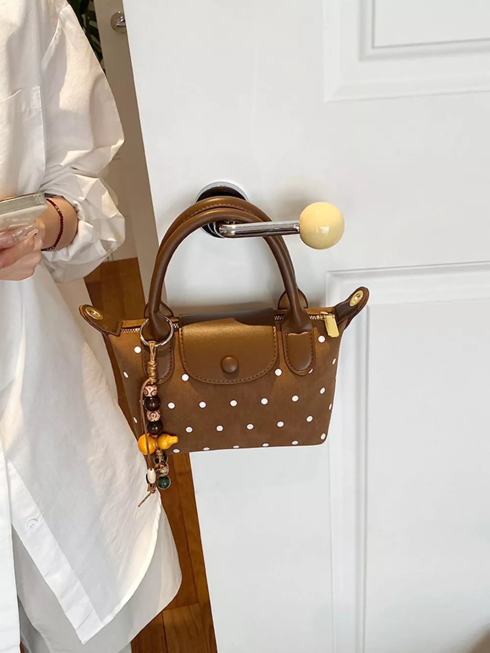Polka Dot Crossbody Bag, image 2