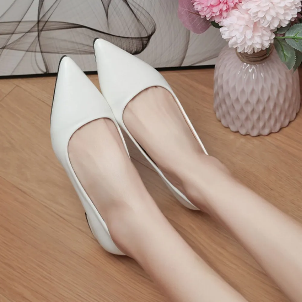 Pointed Toe Low Heel Pump, image 9
