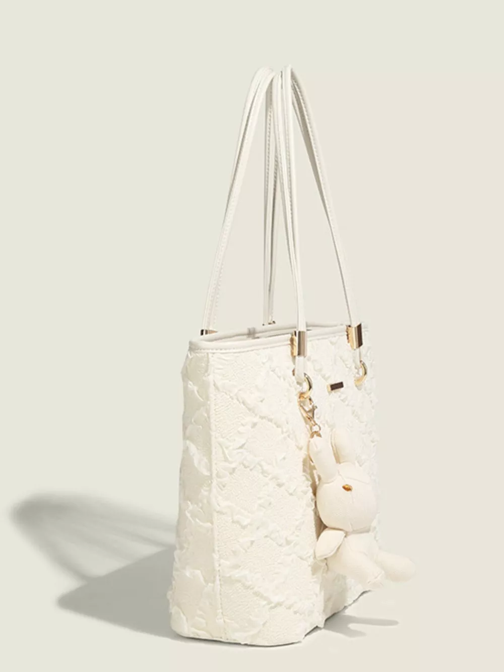 Textured Tote Shoulder Bag, image 4