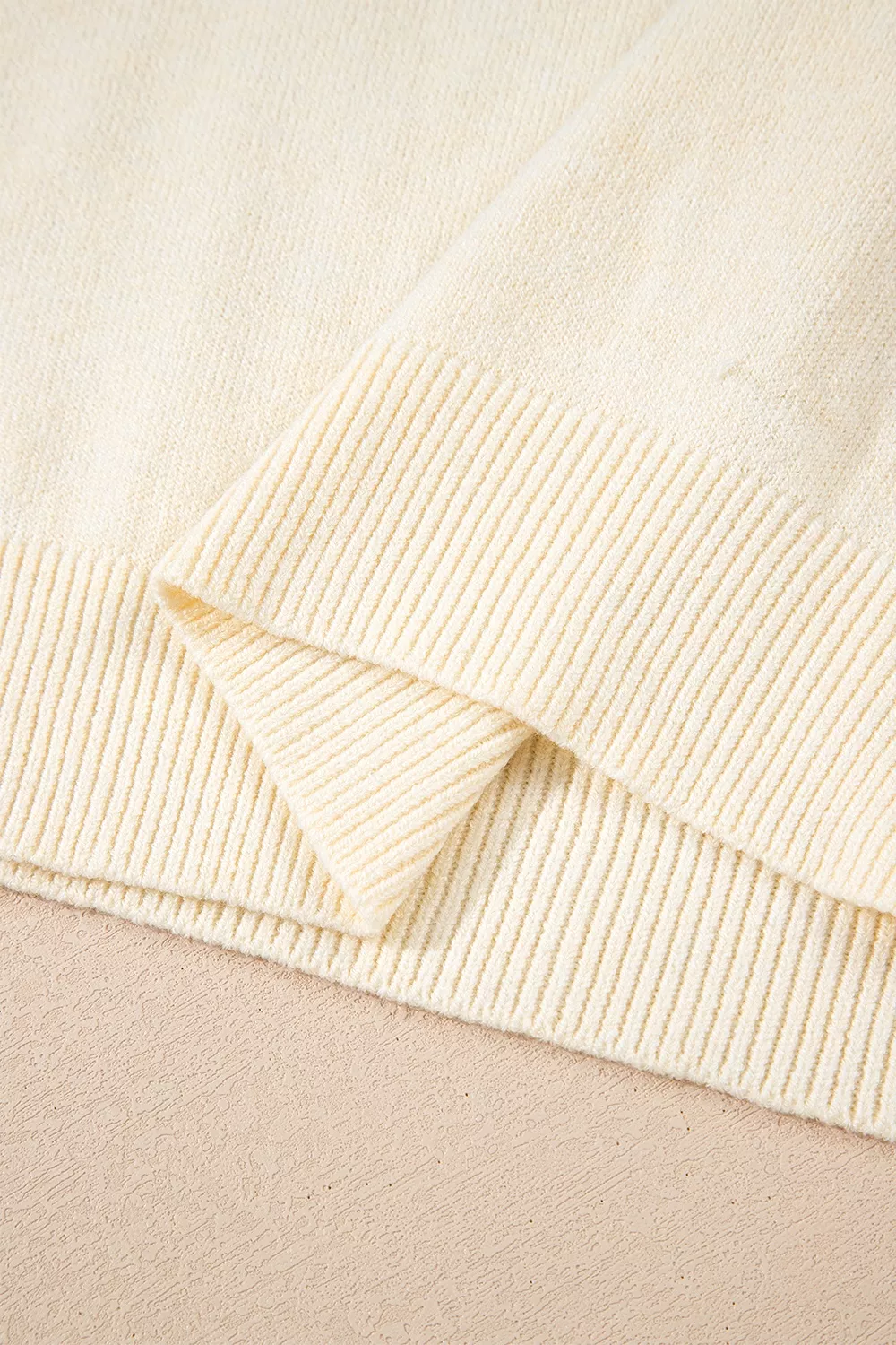 Button-Cuff Crew Neck Sweater, image 11