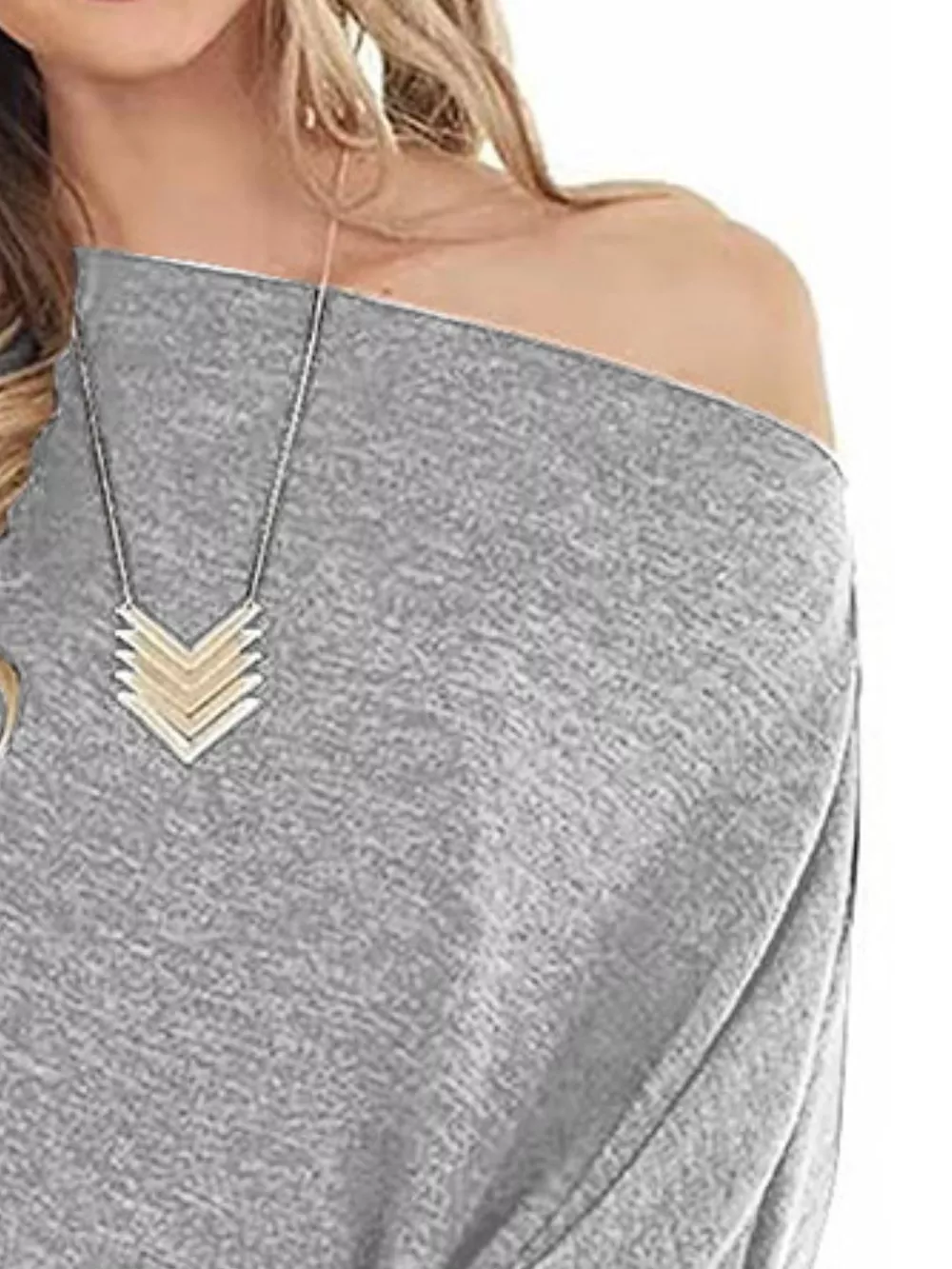 One Shoulder Long Sleeve T-Shirt, image 9
