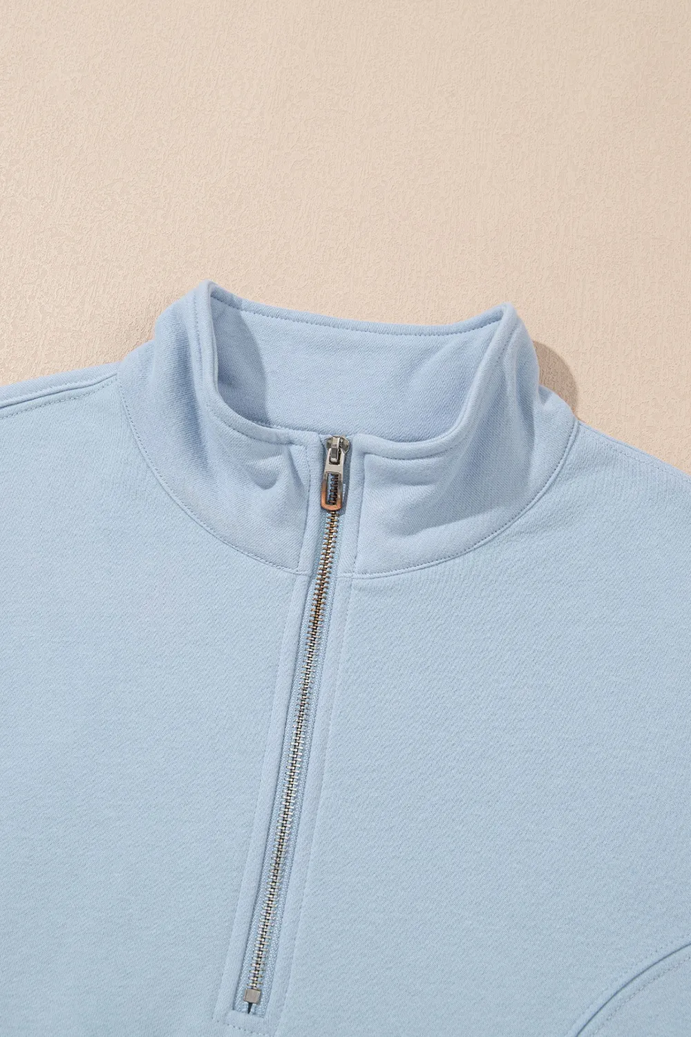 Half Zip Long Sleeve Top and Joggers Set, image 13