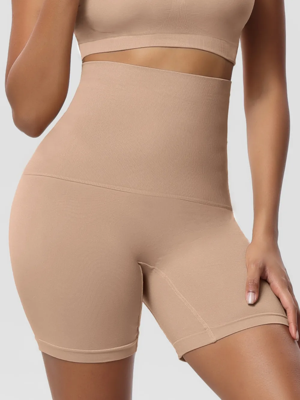 High Waist Shaping Shorts, image 12