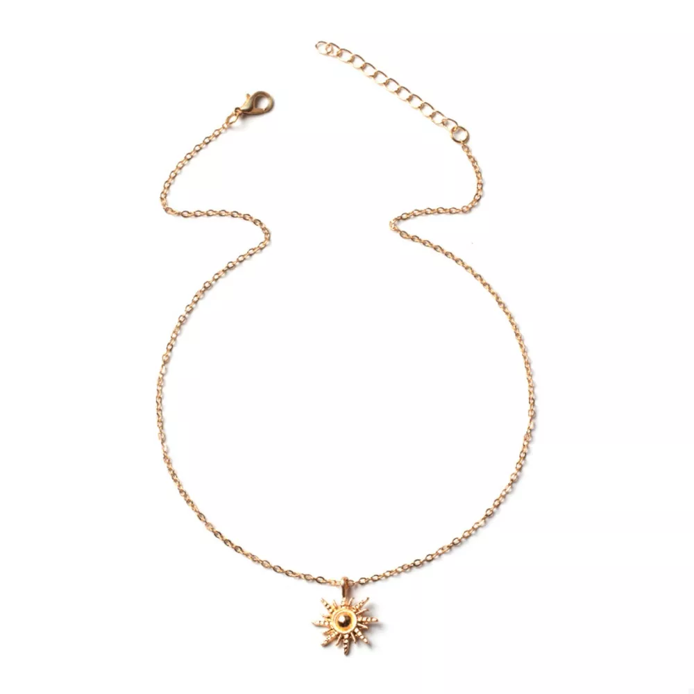 Sunburst Pendant Necklace, image 9