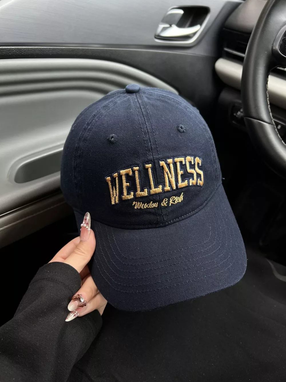 Embroidered Letter Baseball Cap, image 5