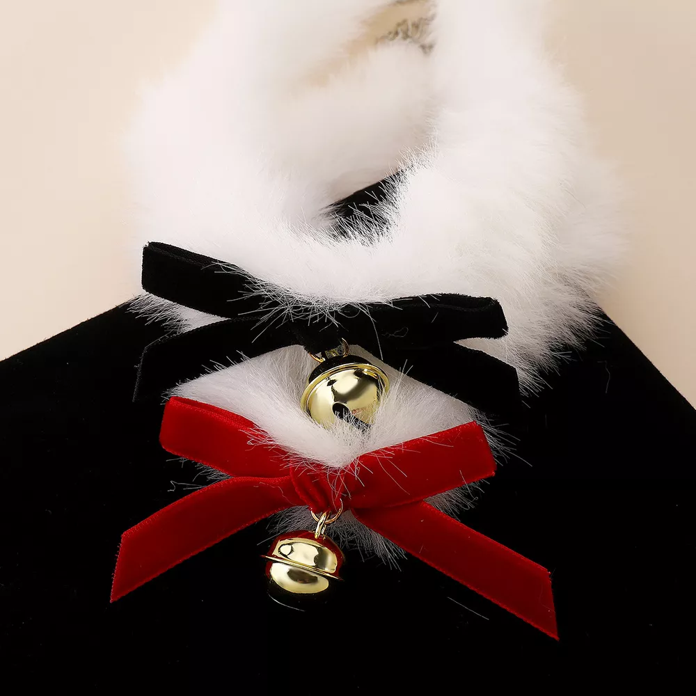 Christmas Choker Necklace with Red Bow, image 7