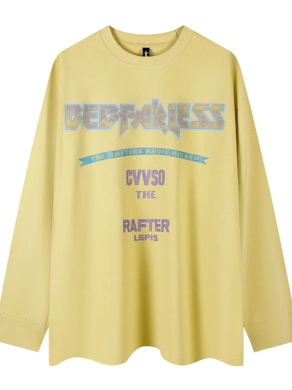 Men's Round Neck Letter Graphic T-Shirt, image 2