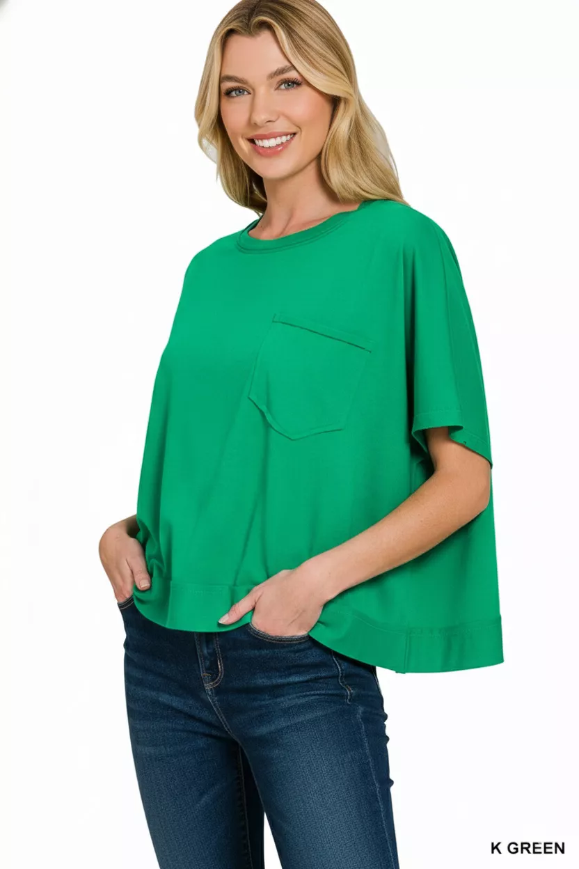Exposed Seam Boxy Top, image 2