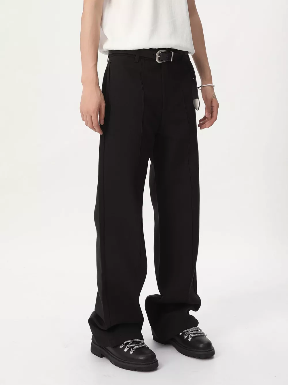 Men's Wide Leg Casual Pants