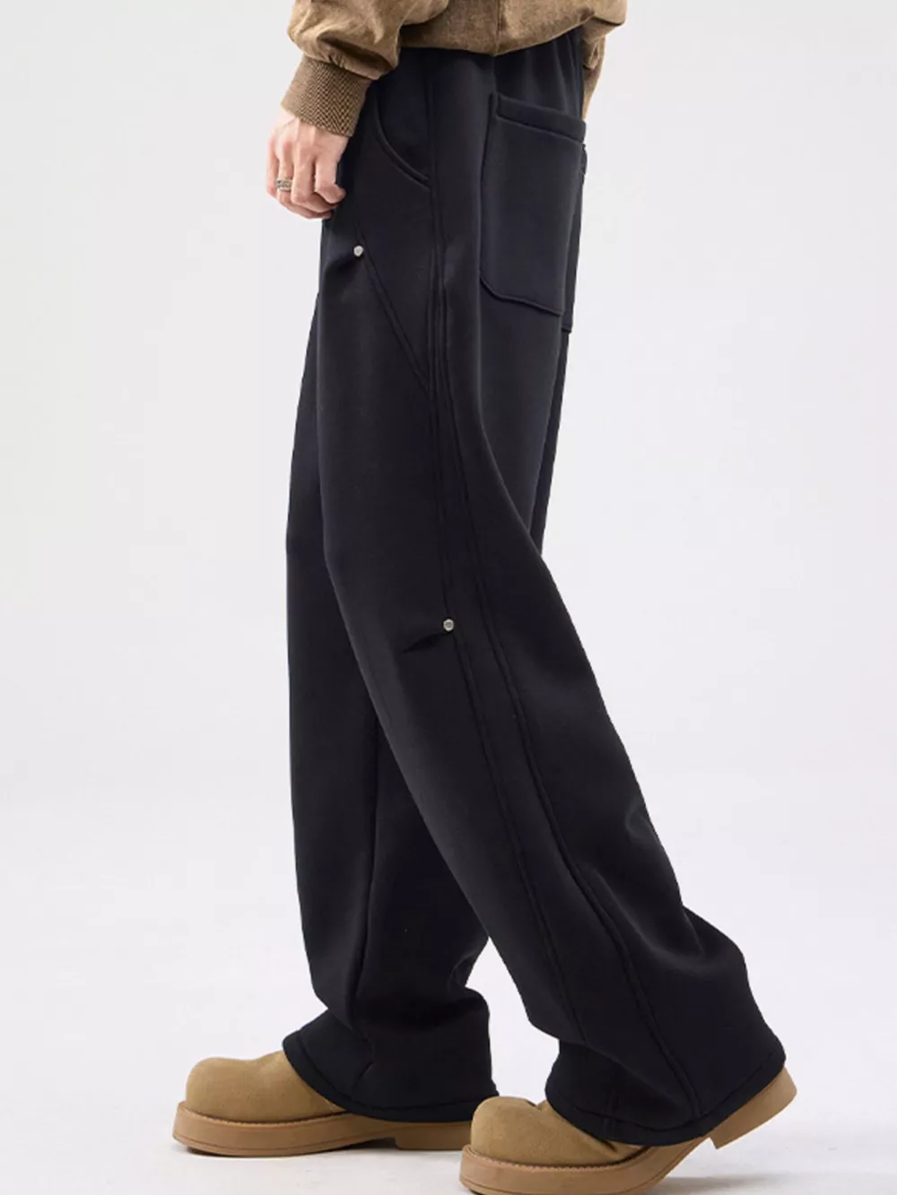 Men's Full Size Casual Loose-Fit Sweatpants Plus Size, image 6