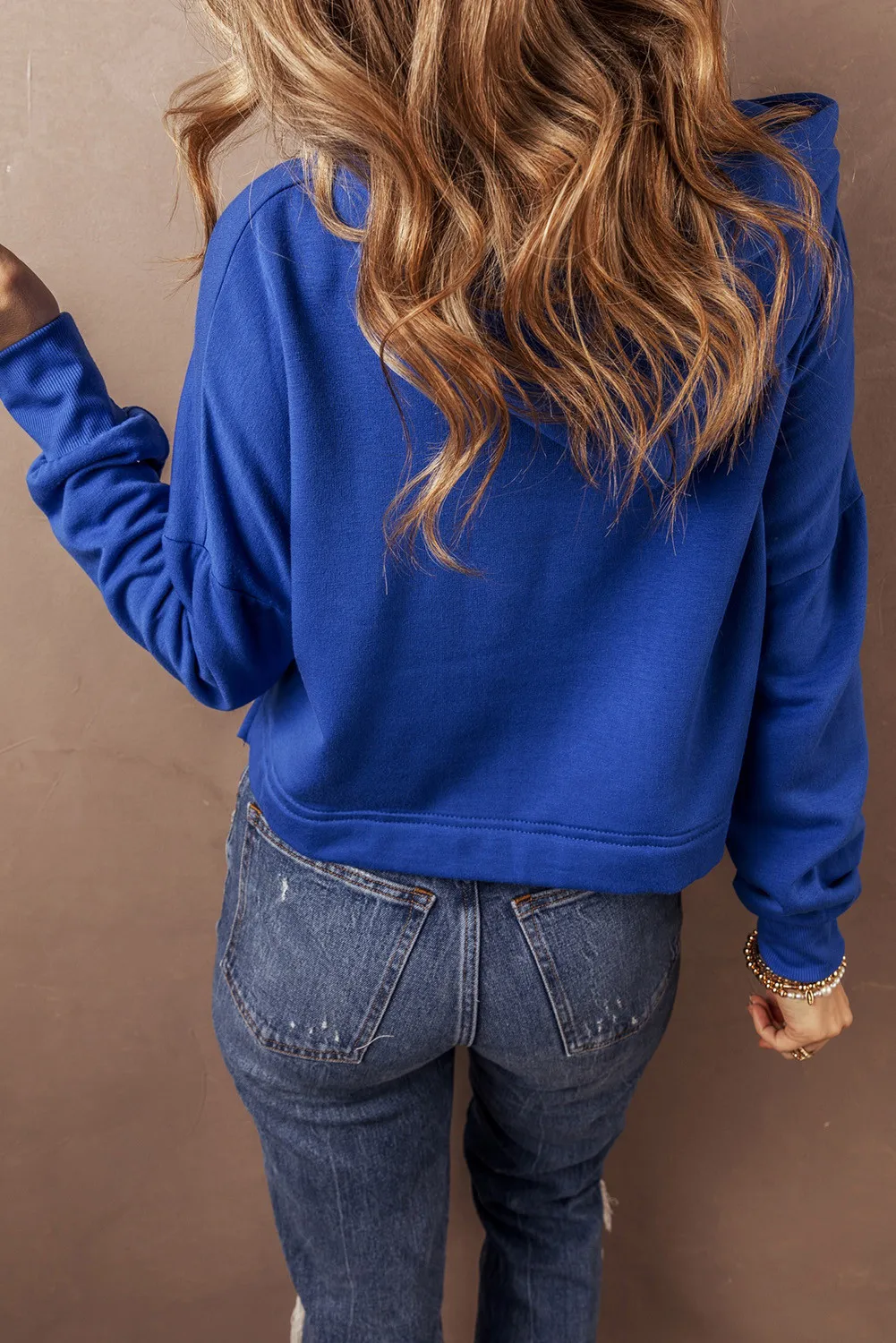 GAME DAY Drawstring Long Sleeve Hoodie, image 6