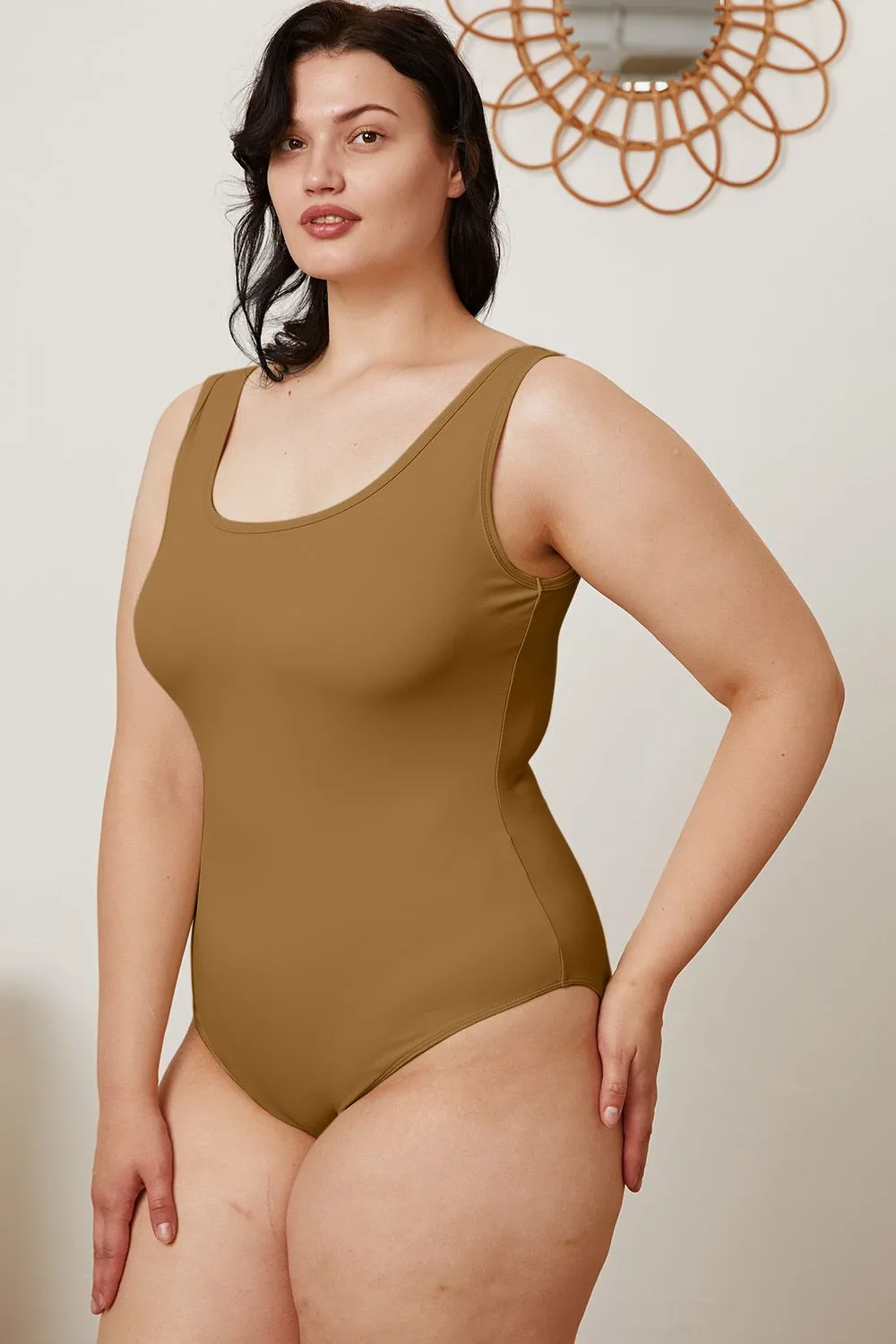 Full Size Square Neck Sleeveless Bodysuit, image 28