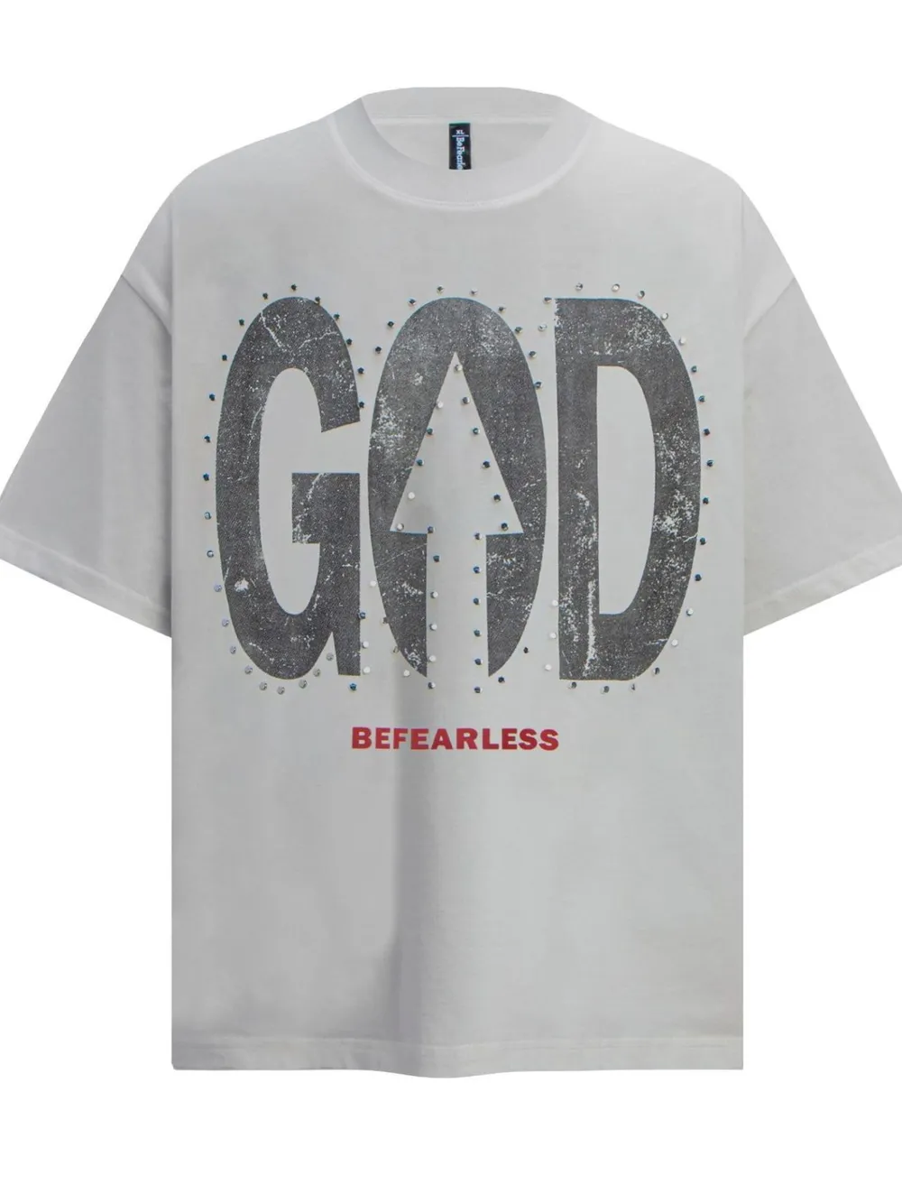 Men's Oversized Letter Graphic T-Shirt, image 2