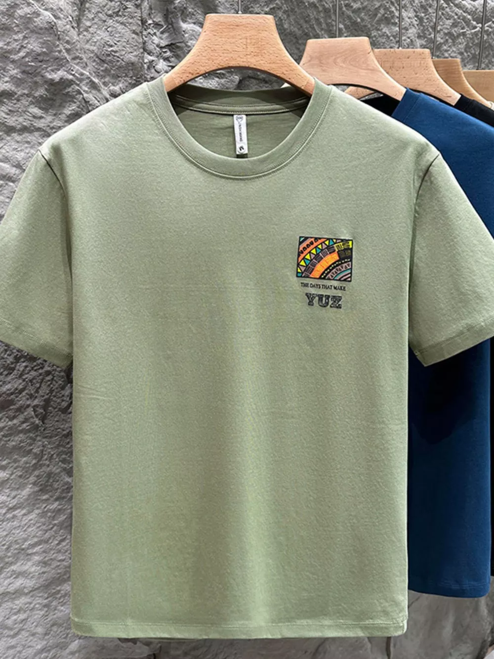 Men's Plus Size Graphic Cotton Short Sleeve T-Shirt, image 7