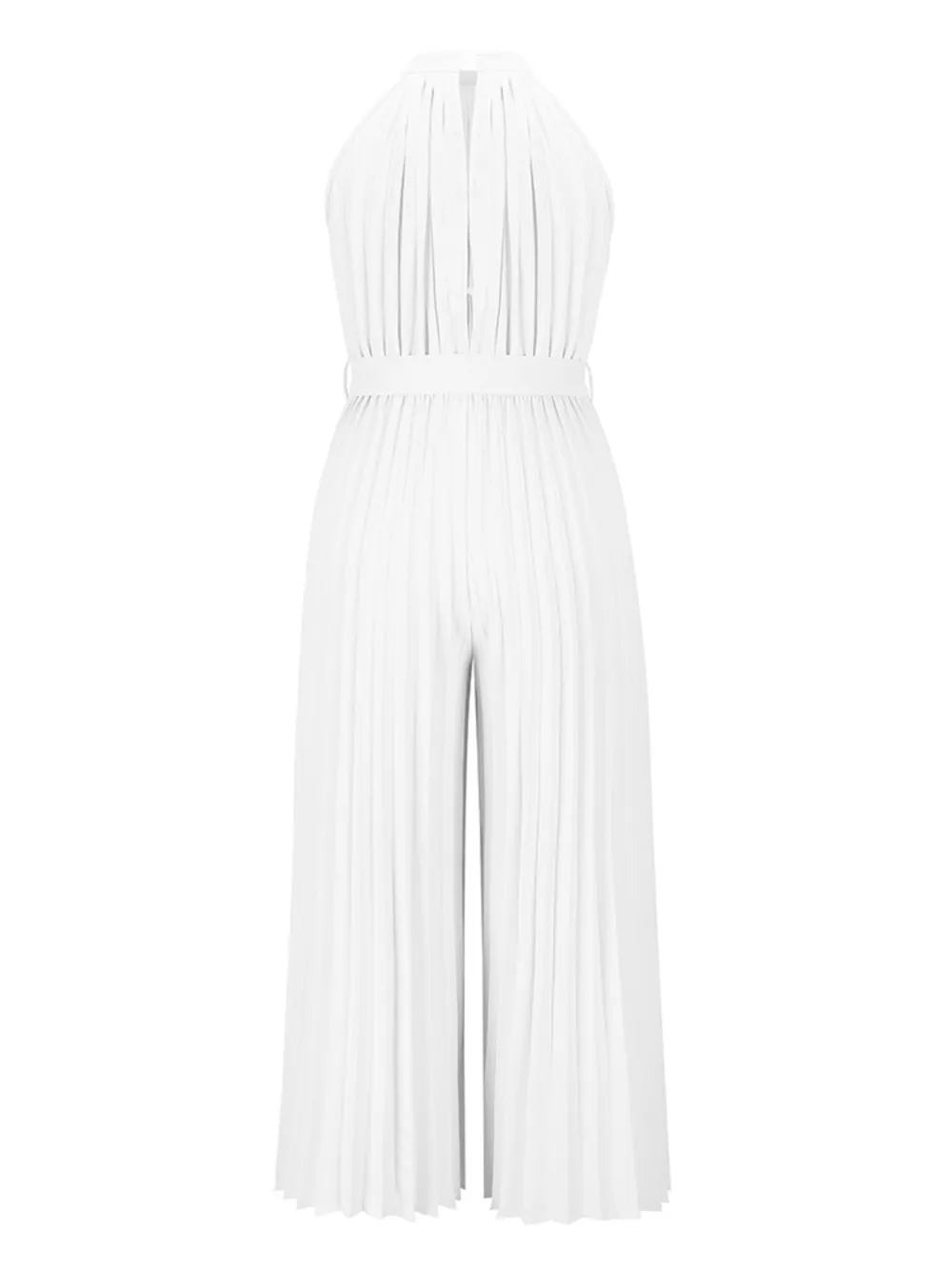 Cutout Tied Pleated Sleeveless Jumpsuit, image 16