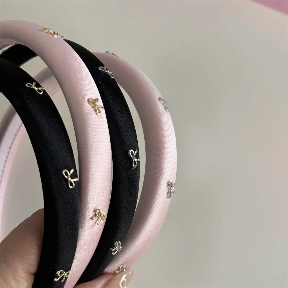 Alloy Bow Trim Headband, image 5