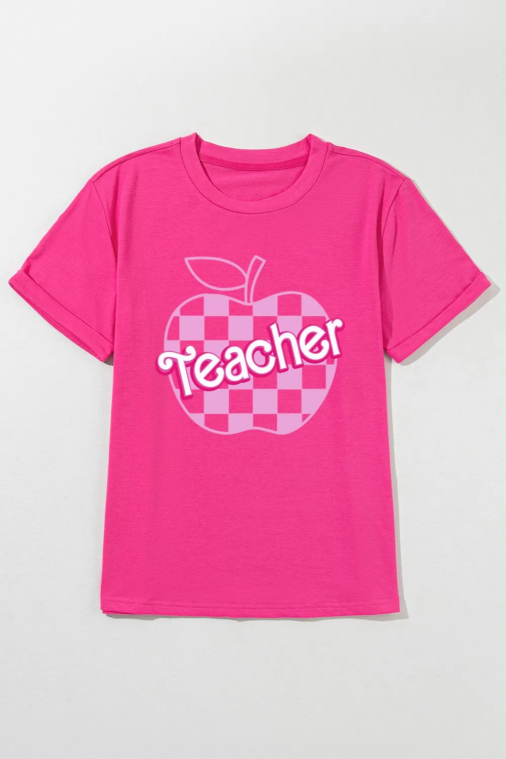 Graphic Round Neck Short Sleeve T-Shirt, image 5