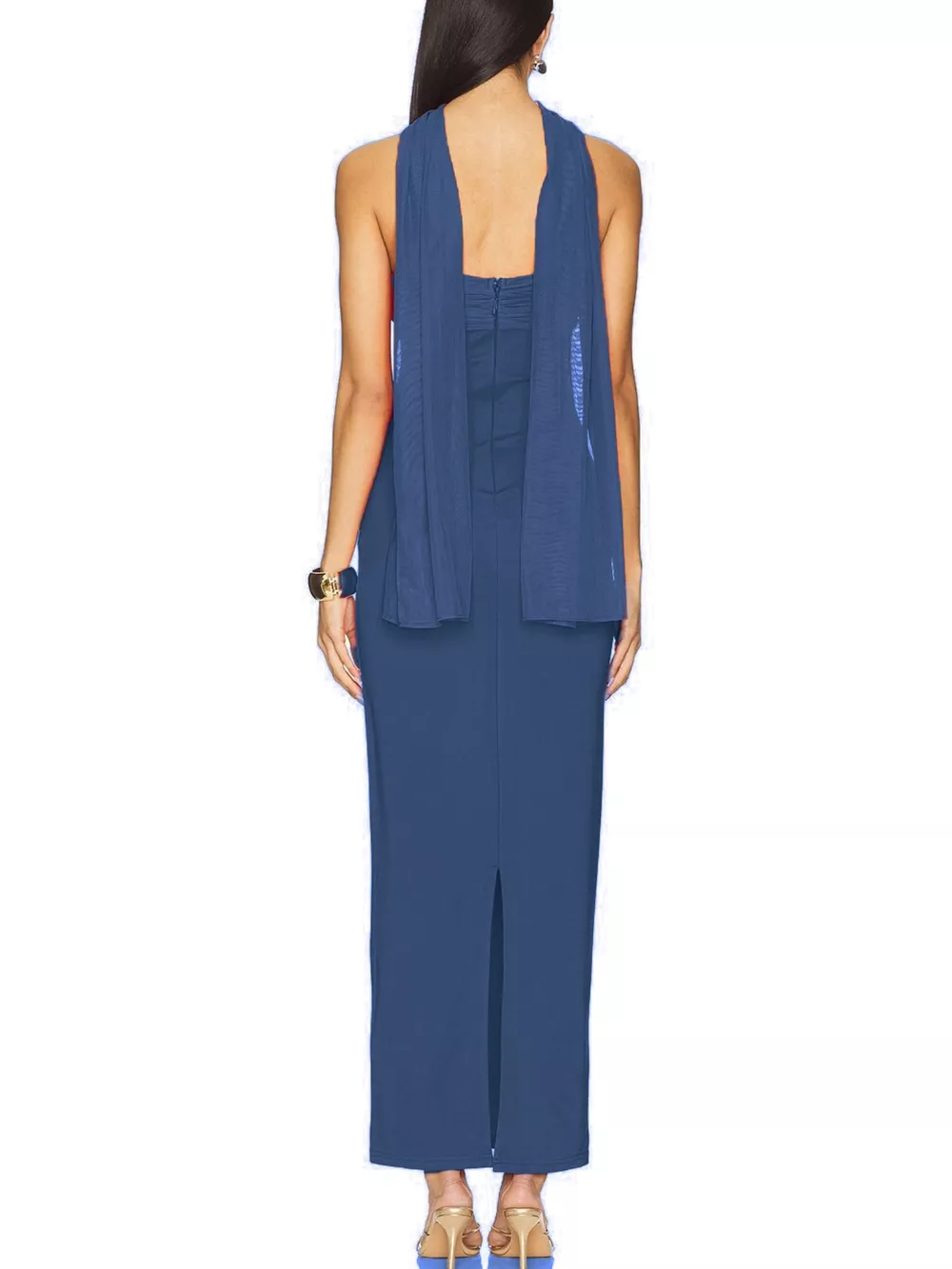 Ruched Tube Maxi Dress, image 16