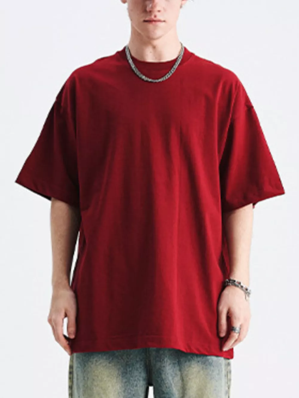 Men's Round Neck Half Sleeve T-Shirt, image 9