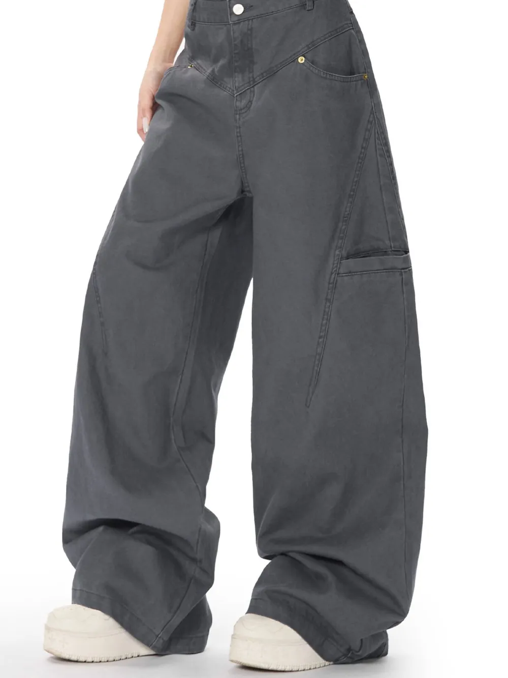 Men's Wide Leg Pants, image 4