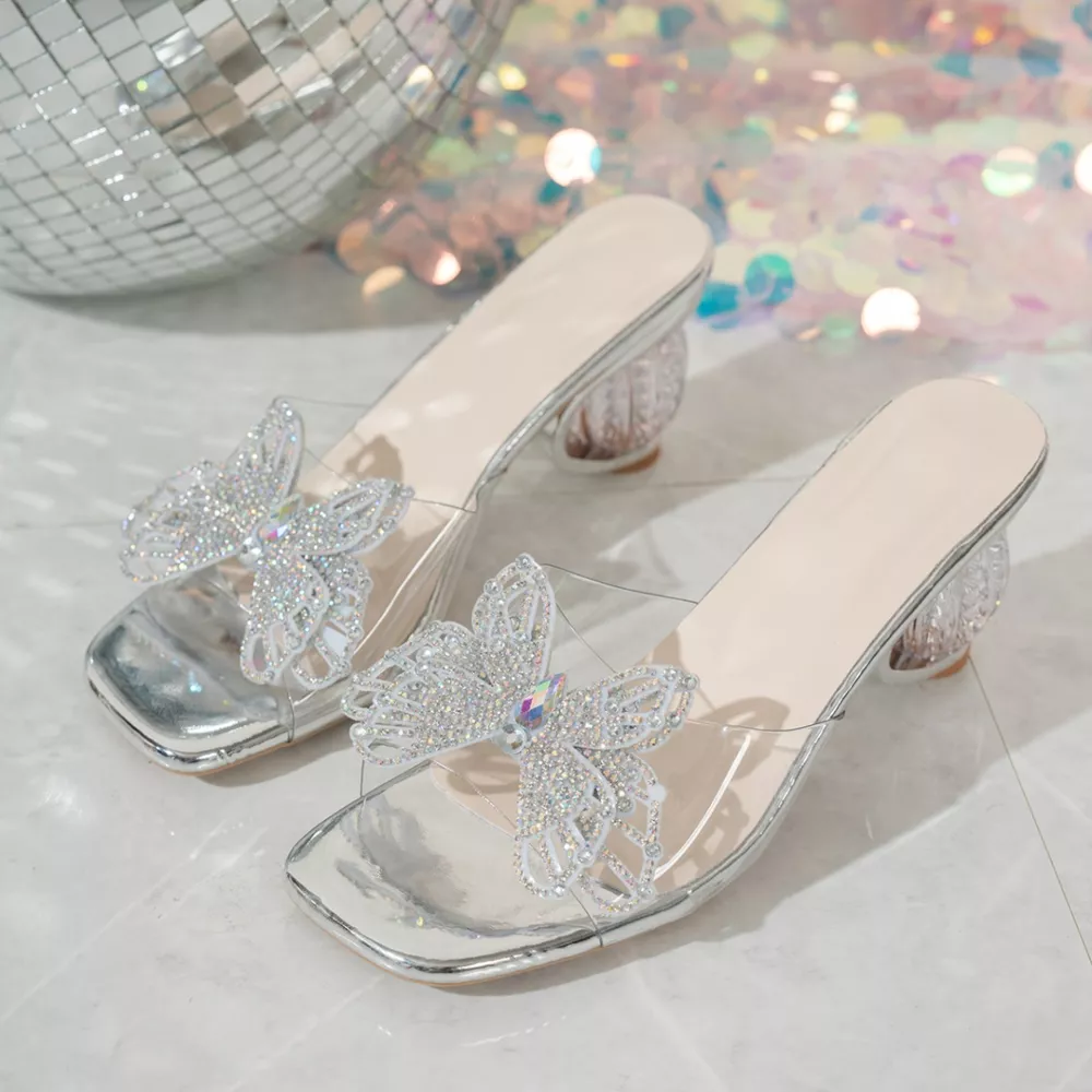 Butterfly Open Toe Sandals, image 3