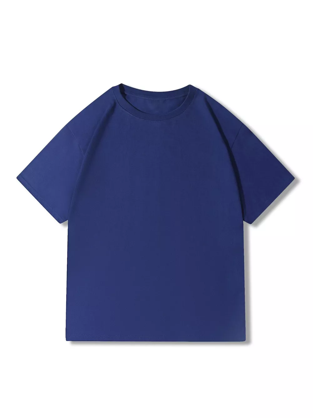 Men's Full Size Classic Crew Neck Solid Color T-Shirt Plus Size, image 5