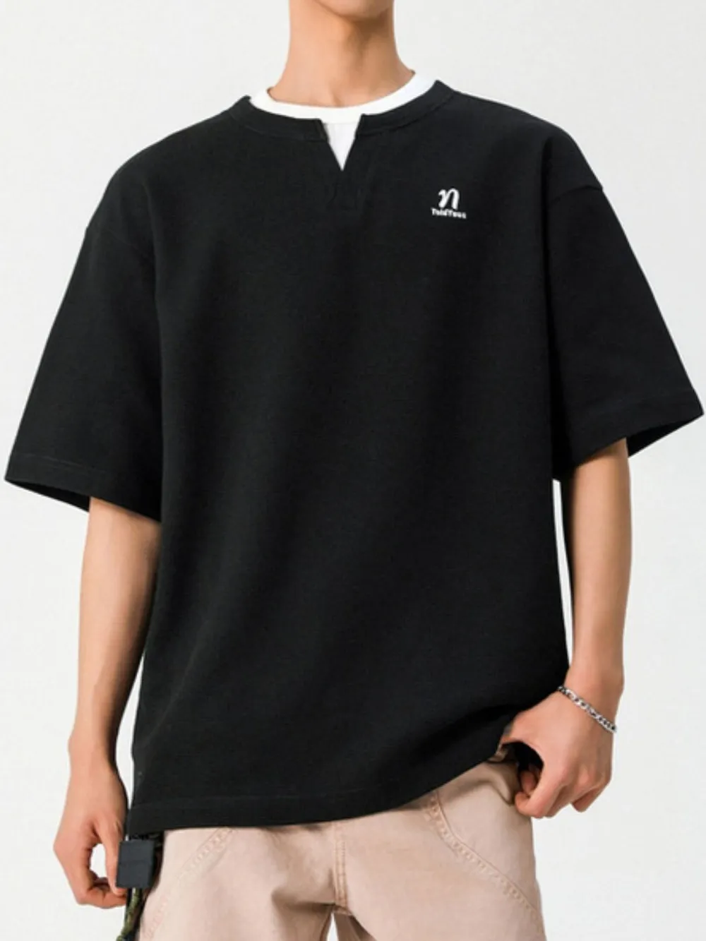 Men's Round Neck Half Sleeve T-Shirt