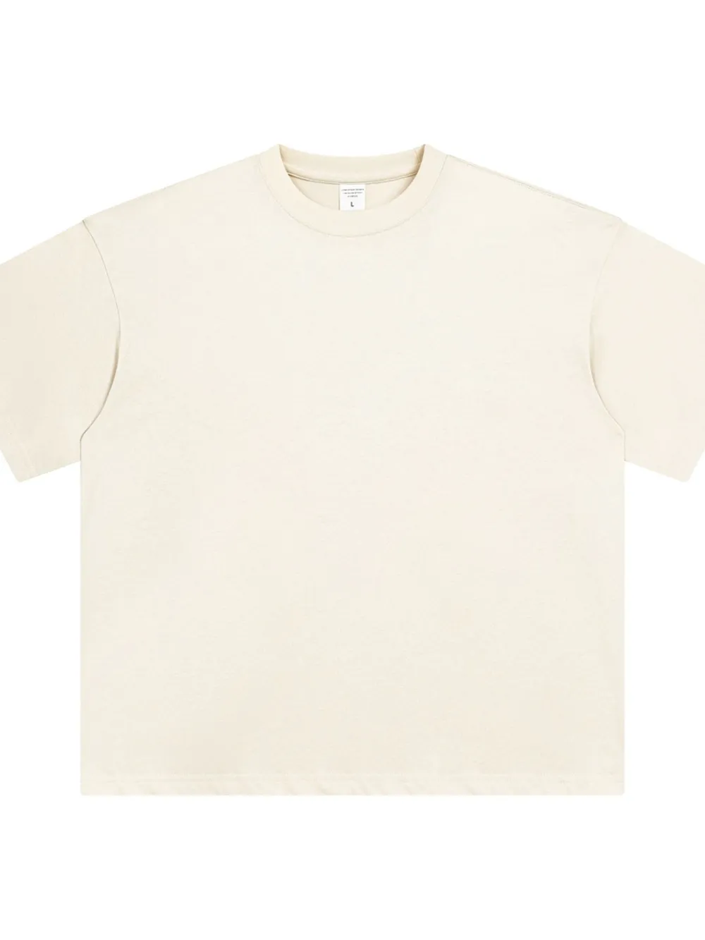 Men's Oversized Casual Round Neck T-Shirt, image 9
