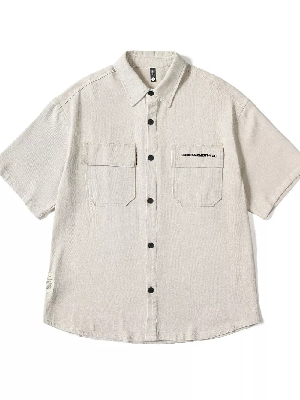 Men's Full Size Button Down Oversized Short Sleeve Shirt Plus Size, image 10