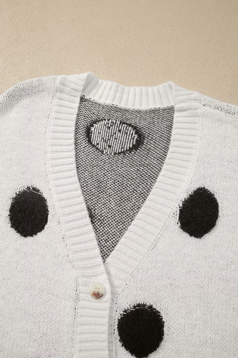 Polka Dot Button Up Cardigan, image 12