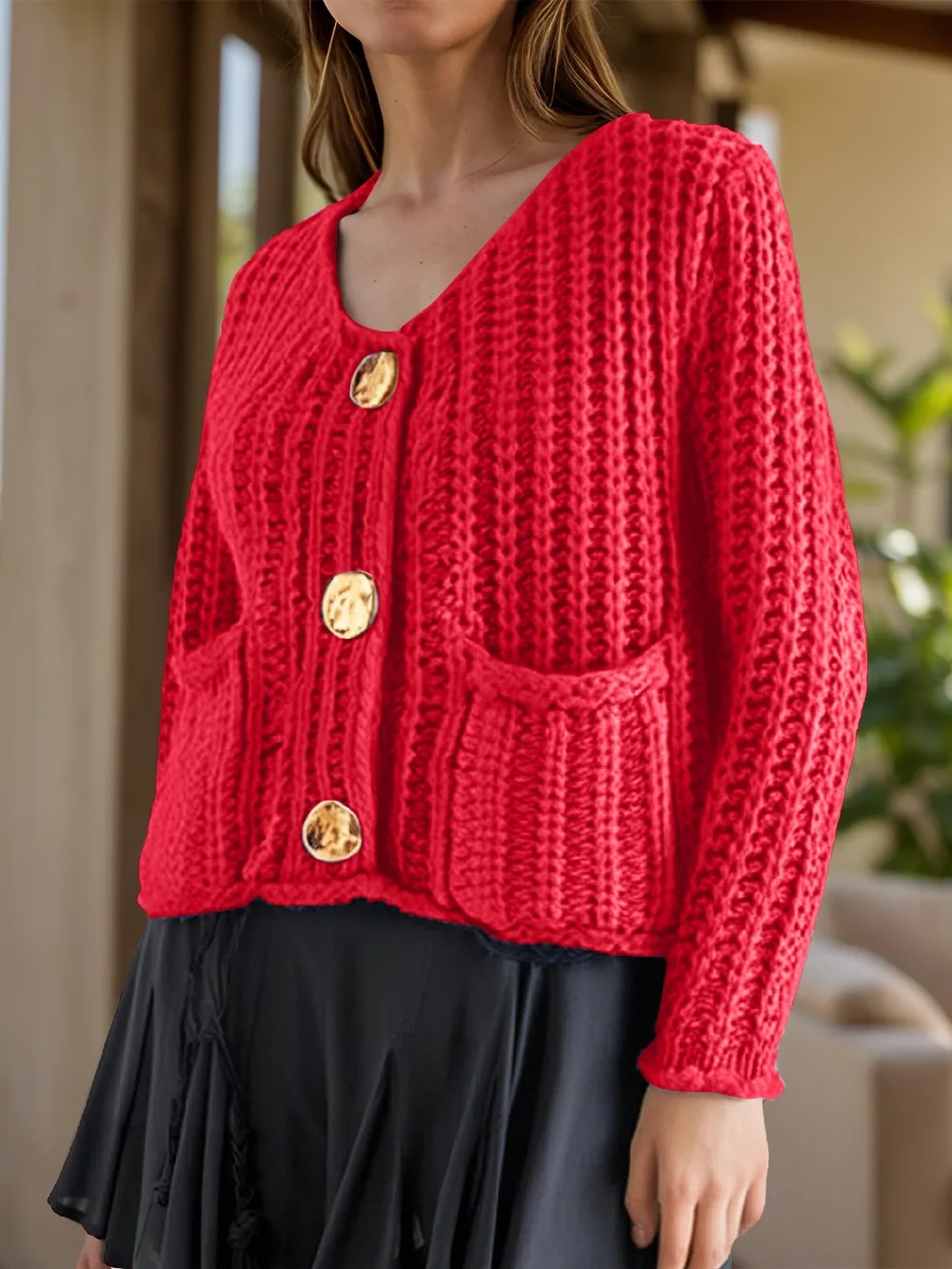 Button Down Long Sleeve Cardigan, image 21